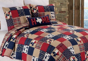 C&F Home Texas Dalton Quilt, Size: Full/Queen () - Picture 1 of 1