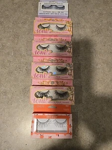 Mixed Lot Of 6 Ioni 3d Faux Mink Lashes - Nucolor- Diamond Cosmetics - Picture 1 of 3