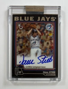 2004 Topps #TA-DST Dave Stieb Auto AR90 - Foto 1 di 2