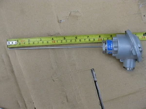RECKMANN GMBH 1xNiCr-Ni TypK Thermocouple Assembly Temperature Sensor 200mm New - Picture 1 of 10