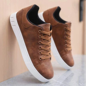 Herren Niedrig Freizeitschuhe Runde Zehe Universal Mode Turnschuhe Verschleißfest S - Bild 1 von 33