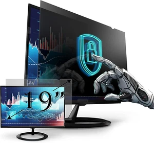 Privacy Screen Filter for 19 Inches Desktop Computer Monitor, Screen Protector S - Picture 1 of 12