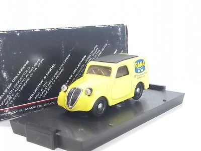 BRUMM FIAT 500 A FURGONE RANA BORSA SCAMBIO VERONA 1991 SCALA 1/43 180592 - Immagine 1 di 2