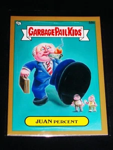 GPK, 2012, Brand-New Series 1, GOLD Border Parallel Card #55b JUAN Percent, BNS1 - Picture 1 of 2