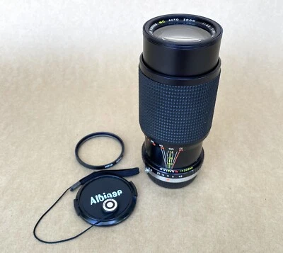 Super Albinar MC Auto Zoom 80-205mm 1:4.5 For Olympus OM Mount, NICE! - Image 1 of 4