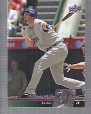 2010 Upper Deck Boston Red Sox Baseball Card #98 Mike Lowell