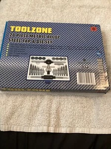 Toolzone 28 Pce Metric Tap And Die Set M3-M12 - Picture 1 of 1