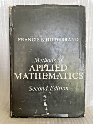 Methods of Applied Mathematics Second Edition by Hildebrand 1965 Hardcover HC/DJ - Image 1 of 4