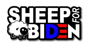 SHEEP For BIDEN TRUMP MAGA 2020 Funny 6" Custom Vinyl Decal Bumper Sticker - Picture 1 of 1