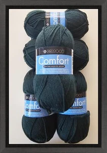 Lot of 5 Berroco Comfort Worsted Yarn Color Spruce 9762 210 yds - Picture 1 of 1