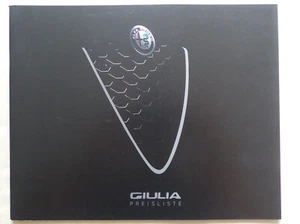 Alfa Romeo Giulia Super Veloce QV - lista de precios - folleto 04.2018 - Imagen 1 de 4