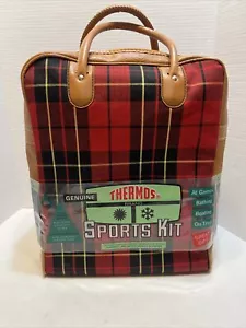 Vintage 1968 Thermos Brand Sports Kit - 4 Piece - Vacuum Bottles - Brand New - Picture 1 of 24