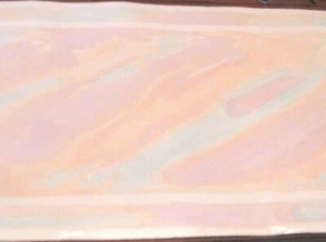 Wallpaper Border Abstract Brush Strokes Watercolor Modern Pink Blue PV795 NIP - Picture 1 of 3