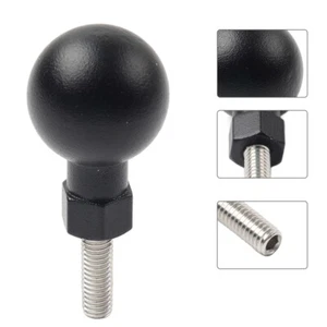 Universal Motorrad Kugelkopf Basis GPS Telefon Halterung Klemme Ständer M6x30mm - Bild 1 von 9