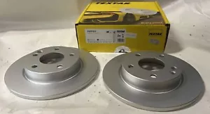 2 Textar brake discs 260mm front for Mercedes A class W168 - Picture 1 of 8