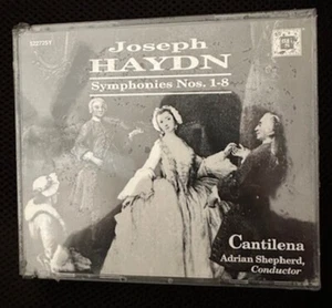 Joseph Haydn Symphonies 1-8 Adrian Shepherd Conductor Audio CD - Picture 1 of 2