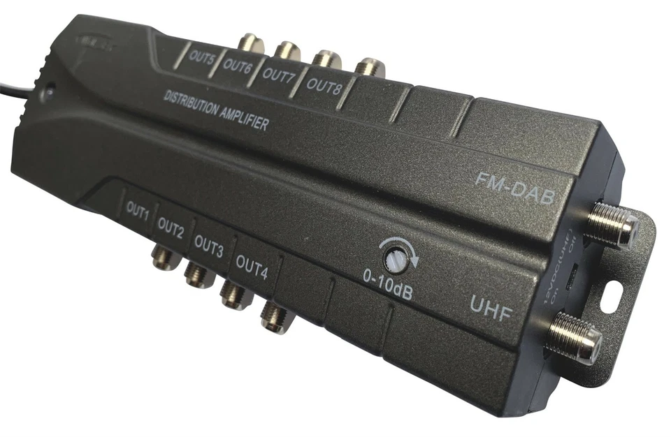 Wolsey 334085 LTE 8 Way Distribution Amplifier - Image 1 of 1