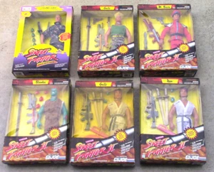 1993 GI JOE Street Fighter Actionfigur Lot Neu im Karton Ryu Guile M. Bison Blanka - Bild 1 von 13
