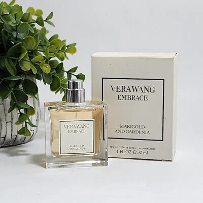 Туалетная вода для женщин Vera Wang Embrace Marigold & Gardenia спрей 1,0 унции ~ читайте - Изображение 1 из 3