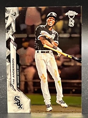 2020 Topps Chrome Ben Baller #90 Tim Anderson White Sox - Image 1 of 2