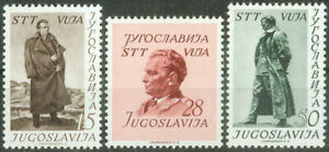 Trieste Zone B - Yugoslavia 1952, AVNOJ J.B.Tito Mi.# 66-68, MNH