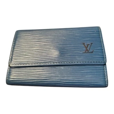 Louis Vuitton Royal Blue Epi Key 🔑 Holder - Image 1 of 4