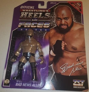 WWF WWE Zombie Sailor Toys Heels and Faces Bad News Brown Allen Hasbro Retro MOC - Picture 1 of 2