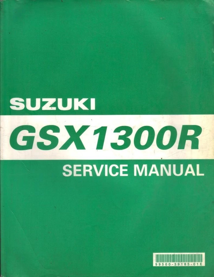 SUZUKI HAYABUSA GSX1300R,X,Y,K1,K2,K3,K4 1999-2004 FACTORY WORKSHOP MANUAL - Image 1 of 1
