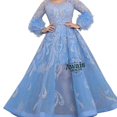 Wedding Promo dress Beading with High quality stone work With hand beading  - Image 1 of 4