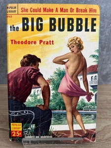 The Big Bubble Theodore Pratt 1953 beliebtes Vintage Taschenbuch Belletristik Zellstoff - Bild 1 von 5