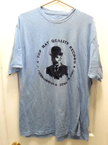 Zylinder Mütze Record hellblau ohne Etikett sieht XL Kenner original Vintage gebraucht - Bild 1 von 5