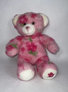 Muñeca de peluche Build A Bear Seasons Of Hugs primavera 2009 flores rosas - Imagen 1 de 13