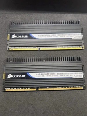 Corsair Dominator - 2 Modules - 8GB 1600MHz DIMM CMP12GX3M3A1600C9 - Image 1 of 4