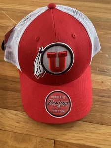 Utah University Utes Zephyr Men’s trucker hat Mesh Sides Back New Ncaa Women’s - Picture 1 of 5