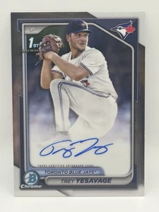 2024 Bowman Chrome Trey Yesavage Bowman 1st On-Card Auto CPA-TY - Picture 1 of 2