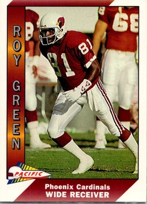 1991 Pacific Roy Green #402 Phoenix Cardinals - Image 1 of 2