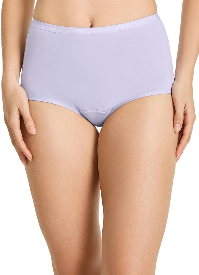 Jockey Women's Worry Free Cotton Stretch Moderate Absorbency Brief - Image 1 of 1