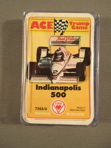 1987 Ace Trump Card Game Indianapolis Indy 500 - Picture 1 of 2