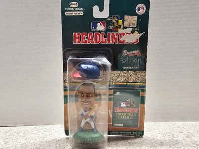 Fred McGriff Atlanta Braves MLB 1997 Headliners Figure NIP - Image 1 of 4