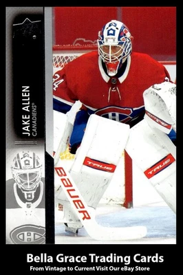 2021-22 Upper Deck Jake Allen #94 Montreal Canadiens NHL Hockey Foto 1 de 2