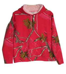 Damen NEU Medium hellrosa Hoodie Sweatshirt Fleecefutter von REALTREE - Bild 1 von 3