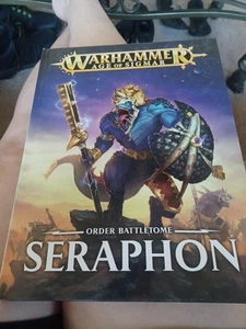 Warhammer Age of Sigmar Order Battletome Seraphon libro copertina rigida 2015 - Foto 1 di 2