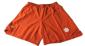 Nike Dri-Fit Clemson Tigers 4XL orange mit lila-weißen Streifen Herrenshorts neu ohne Etikett  - Bild 1 von 9