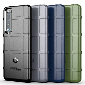 For Sony Xperia 1 iii / 5 iii / 10 iii Shockproof Shield Soft Armor Case Cover - Picture 1 of 14