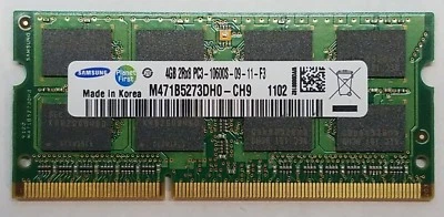 NEW - Original Dell Latitude E5520 E5420 4GB Memory module PC3L-10600 DDR3L 1333 - Image 1 of 2