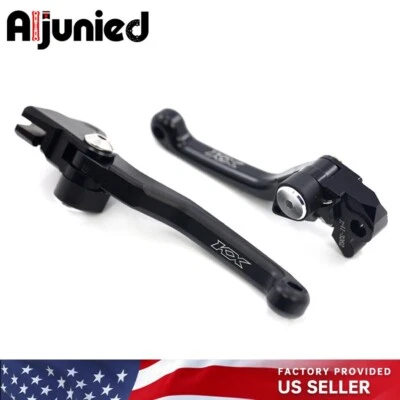 Palancas de freno embrague pivote CNC para KAWASAKI KX 250F KX450F KX250 KX 125 Foto 1 de 4