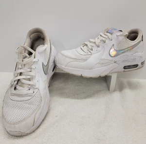 Women Nike Air Max Excee Running Shoes Sneakers Size 9.5 White Silver DJ6001-100 - Picture 1 of 16