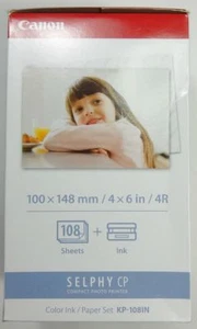 CANON KP-108 recharge papier et encre pour imprimante Selphy - Photo 1/2