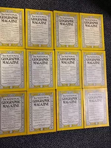  1952 National Geographic Magazine all 12 ISSUES - Picture 1 of 1