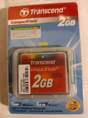 Transcend 2GB 133x - SD Card - TS2GSD133 - Image 1 of 3